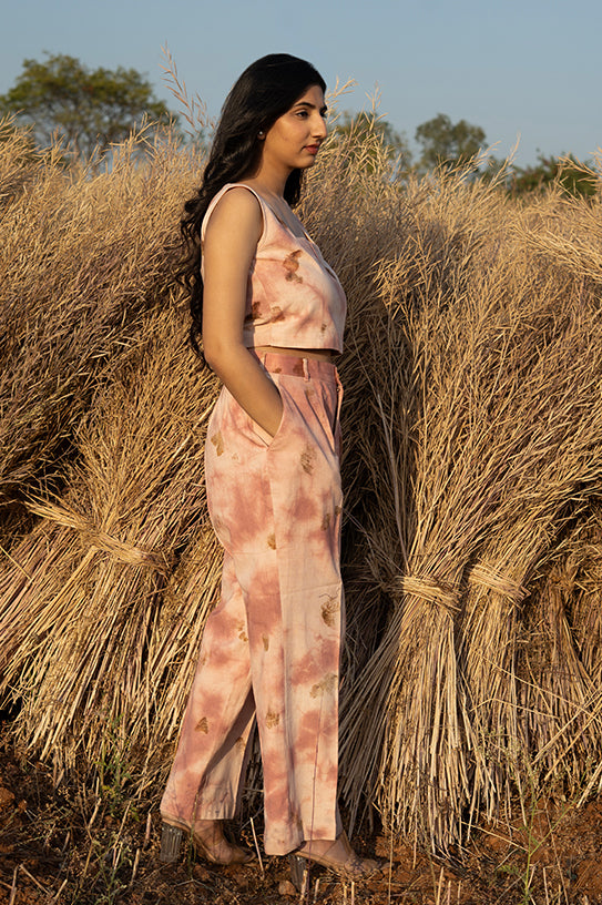Pink Terra Bloom Co-ord Set