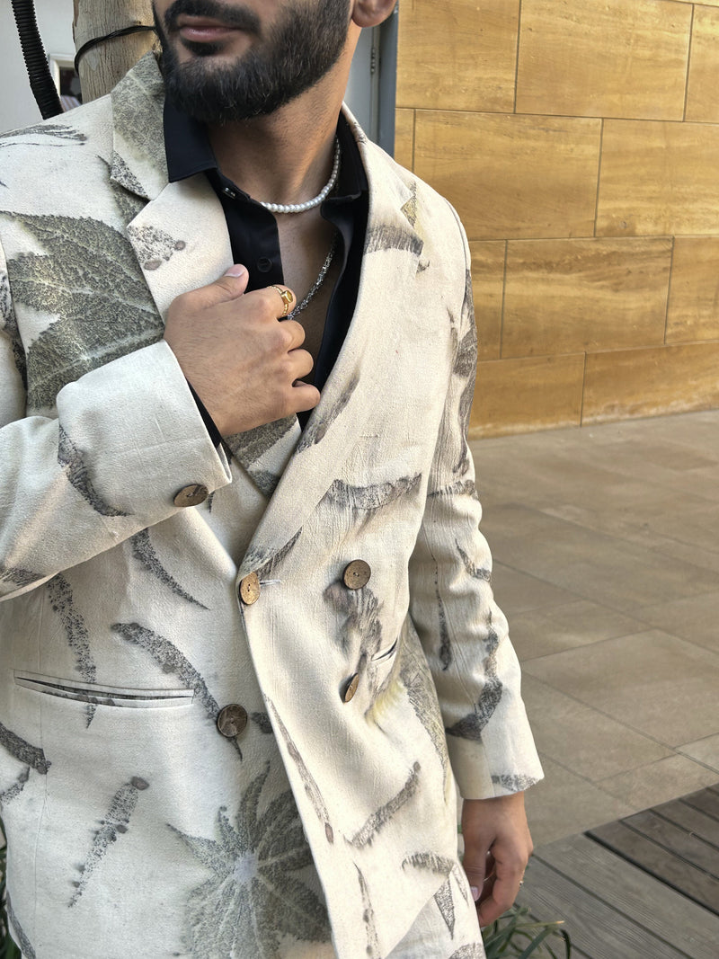 Men’s Botanical Blazer –  Leaf Edition