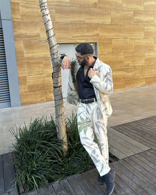 Men’s Botanical Blazer –  Leaf Edition