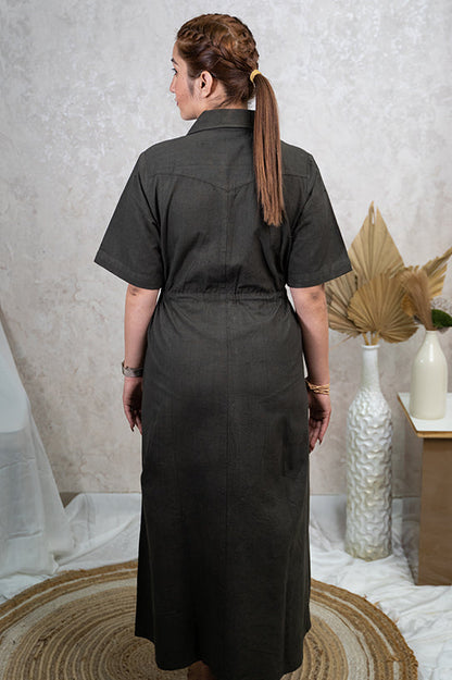 Olive Aura Dress