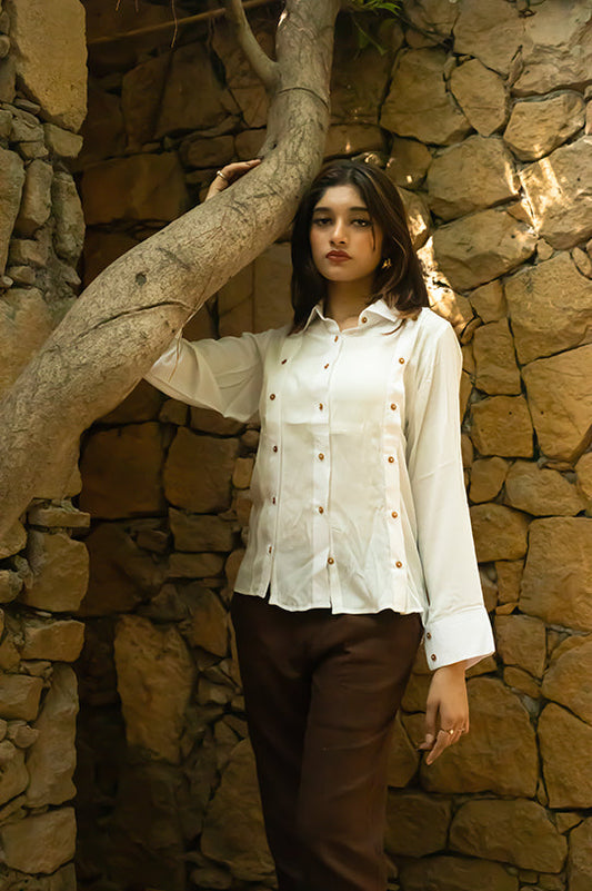 Milk Fabric Shirt