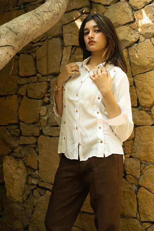 Milk Fabric Shirt