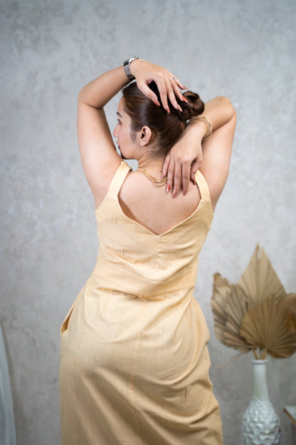 Golden Dune Dress