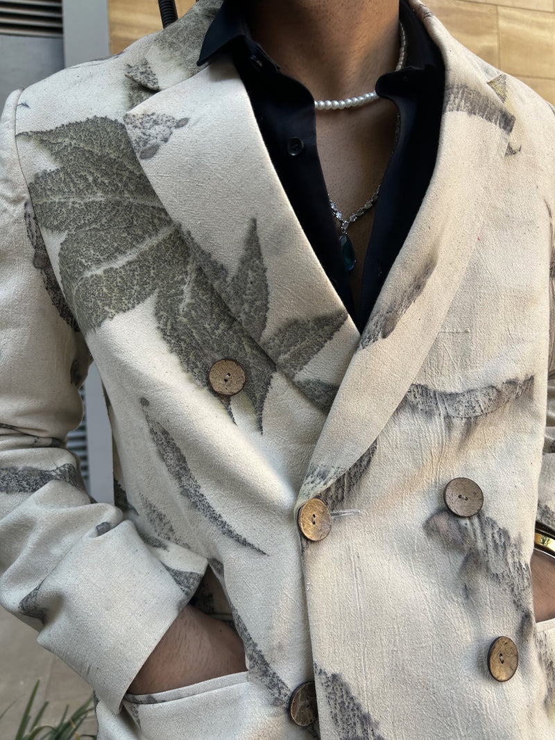 Men’s Botanical Blazer –  Leaf Edition